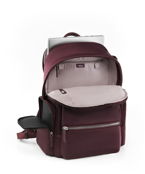 TUMI(トゥミ)の「VOYAGEUR 「セリーナ」バックパック(A4/PC15インチまで対応)(バックパック/リュック・レディース・レッド系その他・FREE)」の4枚目の写真
