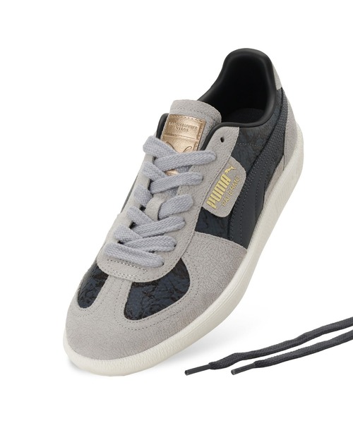 PUMA（プーマ）の「PUMA/プーマ×MONSTER HUNTER WILDS/モンスターハンター ワイルズ WILDS PALERMO アルシュベルド パレルモ スニーカー 2026年 夏 夏服（スニーカー・メンズ・グレー・28/26）」の2枚目の写真