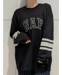 バーシティスタイル GAPロゴTシャツ