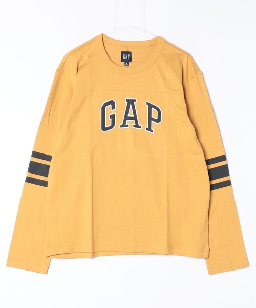 GAP(ギャップ)の「バーシティスタイル GAPロゴTシャツ(Tシャツ/カットソー・メンズ・イエロー/ブラック/グリーン・L/XS/XL/S/M)」の3枚目の写真