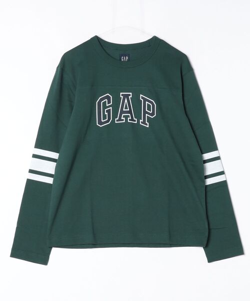GAP(ギャップ)の「バーシティスタイル GAPロゴTシャツ(Tシャツ/カットソー・メンズ・イエロー/ブラック/グリーン・L/XS/XL/S/M)」の2枚目の写真