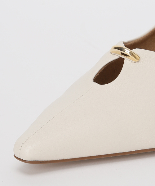 GRISE(グリーズ)の「《/WEB+一部店舗限定》GRISE5cmレザーカットアウトパンプス(パンプス・レディース・ベージュ/ブラック/アイボリー・25cm/24cm/24.5cm/23cm/23.5cm/22cm/22.5cm)」の20枚目の写真