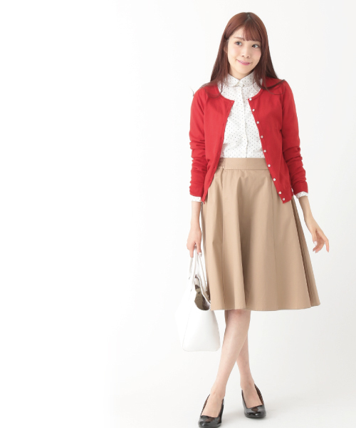 earth music&ecology(アースミュージックアンドエコロジー)の「【2016Spring】《シャキシャキシャツ!》ドット(シャツ/ブラウス・レディース・オフホワイト/ネイビー・SMALL/MEDIUM)」の15枚目の写真