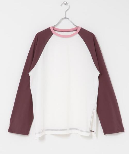 THE GOODLAND MARKET（ザグッドランドマーケット）の「cwtch　RAGLAN SLEEVES LONG TEE（Tシャツ/カットソー・レディース・ホワイト/ベージュ系その他/グレー系その他・FREE）」の10枚目の写真