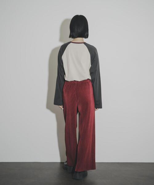 THE GOODLAND MARKET（ザグッドランドマーケット）の「cwtch　RAGLAN SLEEVES LONG TEE（Tシャツ/カットソー・レディース・ホワイト/ベージュ系その他/グレー系その他・FREE）」の18枚目の写真