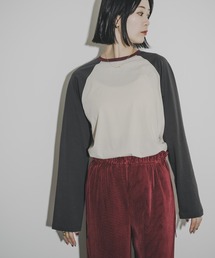 cwtch　RAGLAN SLEEVES LONG TEE