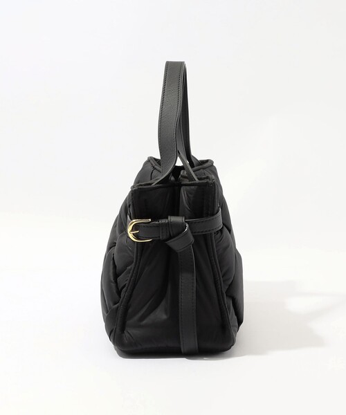 VIOLAd'ORO(ヴィオラドーロ)の「VIOLAd'ORO NYLON BOX TOTE ハンドバッグ(トートバッグ・レディース・ブラック・FREE)」の3枚目の写真