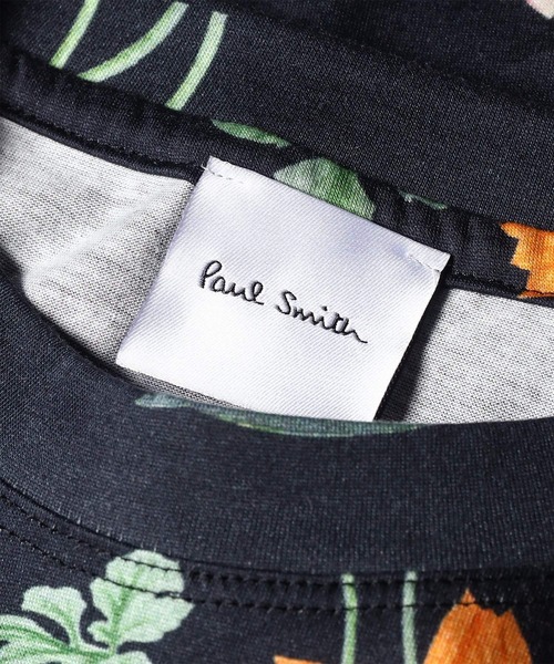 Paul Smith(ポールスミス)の「ウィメンズ "Fruit & Floral" 半袖Tシャツ / 265322 443V(Tシャツ/カットソー・レディース・ブラック/ホワイト・MEDIUM)」の8枚目の写真