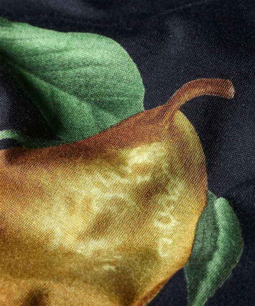 Paul Smith(ポールスミス)の「ウィメンズ "Fruit & Floral" 半袖Tシャツ / 265322 443V(Tシャツ/カットソー・レディース・ブラック/ホワイト・MEDIUM)」の10枚目の写真