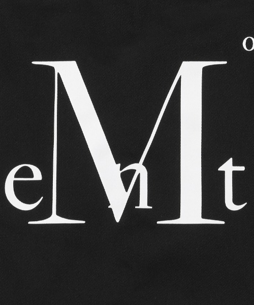 MUCENT(ムセント)の「A'GEM/9 × .kom 『MUCENT/ムセント』 TEEN SIGNATURE LOGO ECO BAG/TEEN シグニチャーロゴエコバッグ(エコバッグ/サブバッグ・レディース・ブラック・FREE)」の2枚目の写真