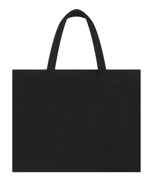 MUCENT(ムセント)の「A'GEM/9 × .kom 『MUCENT/ムセント』 TEEN SIGNATURE LOGO ECO BAG/TEEN シグニチャーロゴエコバッグ(エコバッグ/サブバッグ・レディース・ブラック・FREE)」の3枚目の写真