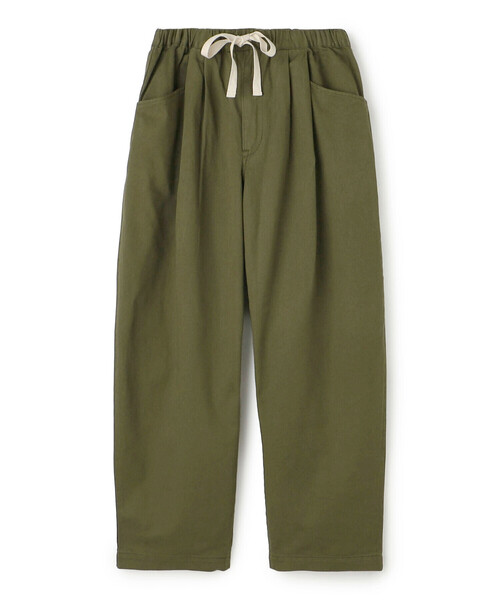 DANTON（ダントン）の「Men's Heavy Twill 2-Tuck Easy Pants（その他パンツ・メンズ・ベージュ/ブラック/オリーブ/アイボリー・38/40/42/44）」の4枚目の写真
