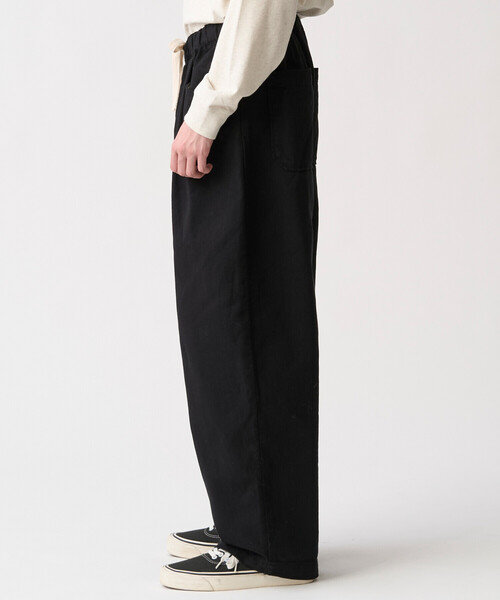 DANTON（ダントン）の「Men's Heavy Twill 2-Tuck Easy Pants（その他パンツ・メンズ・ベージュ/ブラック/オリーブ/アイボリー・38/40/42/44）」の6枚目の写真