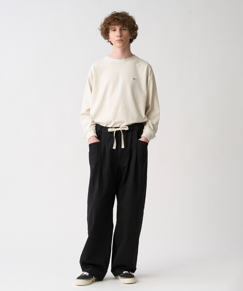 DANTON（ダントン）の「Men's Heavy Twill 2-Tuck Easy Pants（その他パンツ・メンズ・ベージュ/ブラック/オリーブ/アイボリー・38/40/42/44）」の11枚目の写真