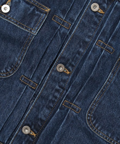 Carhartt WIP（カーハートダブリューアイピー）の「CARHARTT WIP BELMAR JACKET（デニムジャケット・メンズ・ブルー系その他・L/S/M）」の4枚目の写真