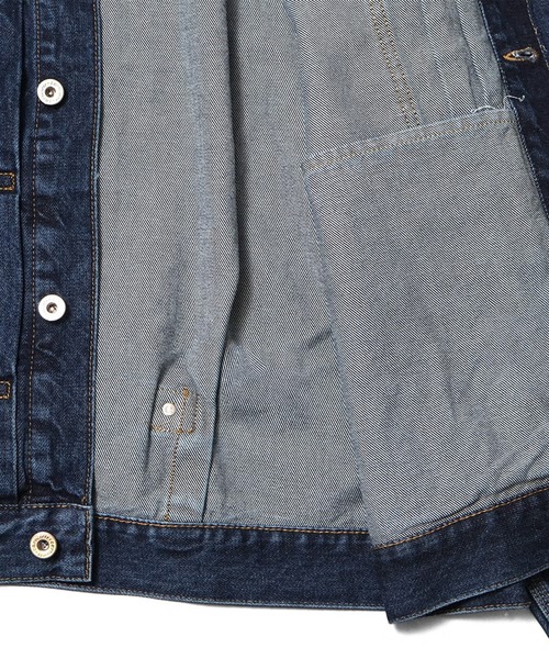 Carhartt WIP（カーハートダブリューアイピー）の「CARHARTT WIP BELMAR JACKET（デニムジャケット・メンズ・ブルー系その他・L/S/M）」の8枚目の写真
