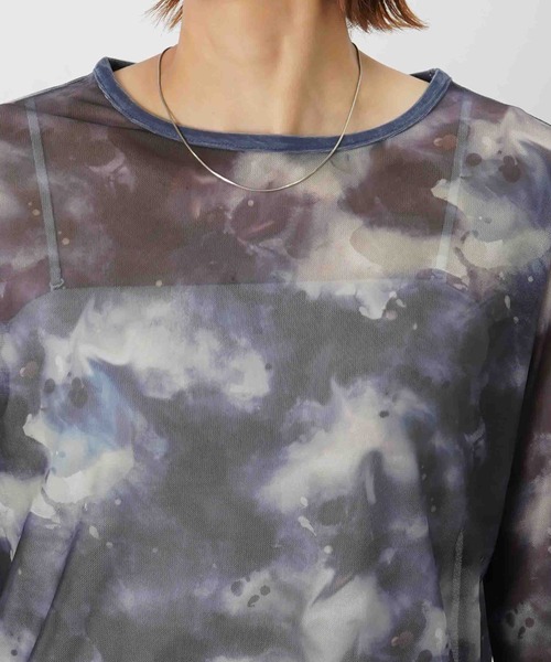 LUCA/LADY LUCK LUCA(ルカ/レディラックルカ)の「LC/LLL ニュアンス柄プリントプルオーバー(Tシャツ/カットソー・レディース・チャコールグレー/ブラウン・FREE)」の18枚目の写真