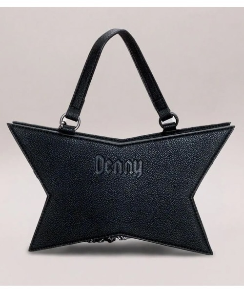 DENNY ROSE(デニーローズ)の「【DENNY ROSE/デニーローズ】スターモチーフエコレザーバッグ(ショルダーバッグ・レディース・ブラック・FREE)」の7枚目の写真