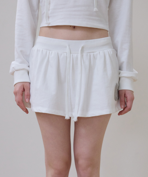 ROSEFRANTZ（ロゼフランツ）の「Patchwork Mini Skirt [Ivory]（スカート・レディース・アイボリー・OS）」の2枚目の写真