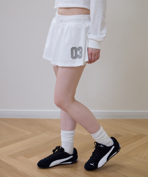 ROSEFRANTZ（ロゼフランツ）の「Patchwork Mini Skirt [Ivory]（スカート・レディース・アイボリー・OS）」の3枚目の写真