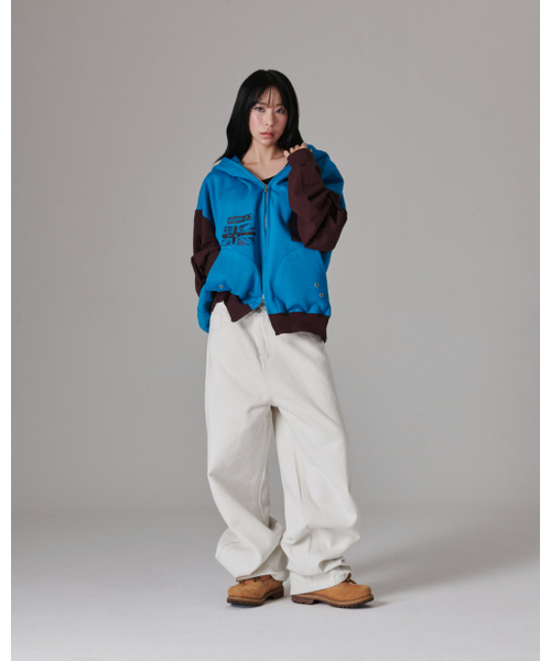 ESCAPEFROM（エスケープフロム）の「ワイドチノパンツ クリーム（その他パンツ・レディース・その他・SMALL/LARGE/MEDIUM）」の2枚目の写真