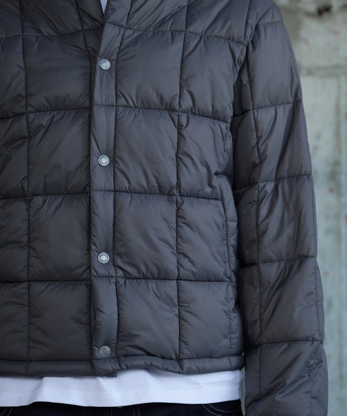 Regen Glanz(レーゲングランツ)の「compact button down paddet jacket / コンパクトボタンダウンパデッドジャケット(ブルゾン・メンズ・グレー/ブラック・MEDIUM/SMALL/LARGE)」の17枚目の写真