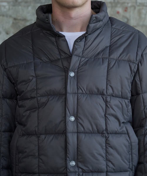 Regen Glanz(レーゲングランツ)の「compact button down paddet jacket / コンパクトボタンダウンパデッドジャケット(ブルゾン・メンズ・グレー/ブラック・MEDIUM/SMALL/LARGE)」の18枚目の写真