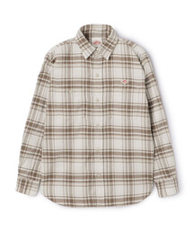 Women's Flannel Check Regular Collar Shirt