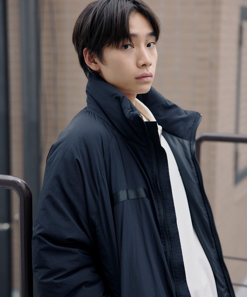 DAWNCE（ダウンス）の「【AKI・三嶋ひな 着用】フェイクダウンジャケット（ダウンジャケット/コート・メンズ・カーキ/ブラック・M/L）」の19枚目の写真