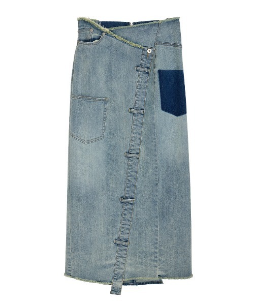 REMAKE DENIM SKIRT（デニムスカート）｜Ameri（アメリ）の