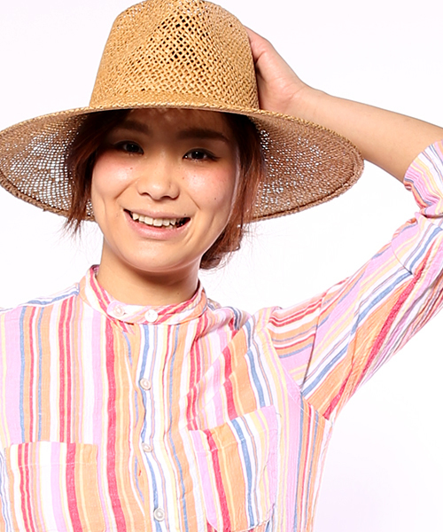 BRONTE(ブロンテ)の「Bronte Hat/ブロンテハット Netherland (ハット・レディース・ブラック/キャメル・FREE)」の1枚目の写真