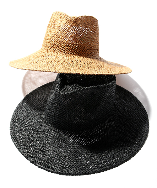 BRONTE(ブロンテ)の「Bronte Hat/ブロンテハット Netherland (ハット・レディース・ブラック/キャメル・FREE)」の4枚目の写真