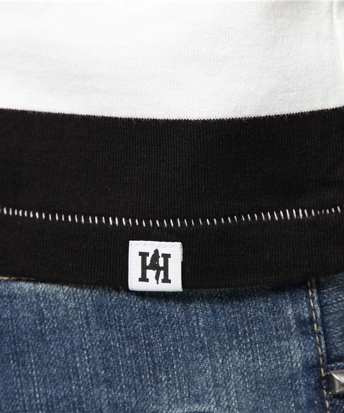 HYSTERIC GLAMOUR(ヒステリックグラマー)の「DEVIL WOMAN刺繍 ポケ付T-SH(Tシャツ/カットソー・レディース・ピンク/グレー/ブラック・FREE)」の17枚目の写真