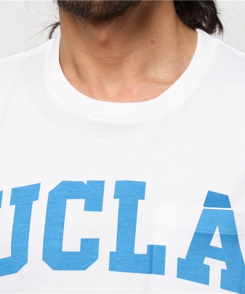 HVC(エイチブイシー)の「HVC / プリントTシャツ(UCLA) (Tシャツ/カットソー・メンズ・ダークグリーン/グレー/ホワイト/グリーン・L/M)」の7枚目の写真