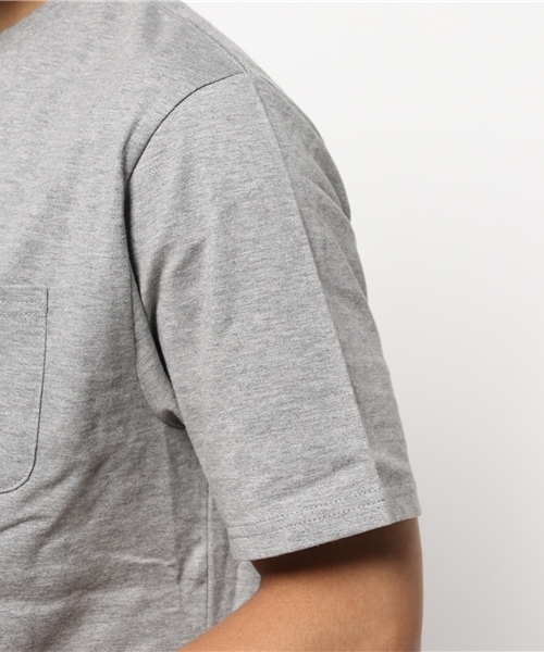 ikka（イッカ）の「裾リブ切り替えクルーネックTシャツ（Tシャツ/カットソー・メンズ・ネイビー/ホワイト/ライトグレー・X-LARGE/LARGE/MEDIUM）」の8枚目の写真