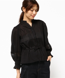 SLY | LACE スキッパー REFINED BLOUSE(Tシャツ/カットソー)