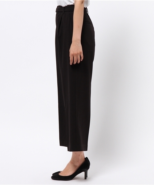 laboratory work(ラボラトリーワーク)の「ジョーゼットワイドパンツ(その他パンツ・レディース・レッド/ブラック/ダークベージュ・MEDIUM)」の5枚目の写真