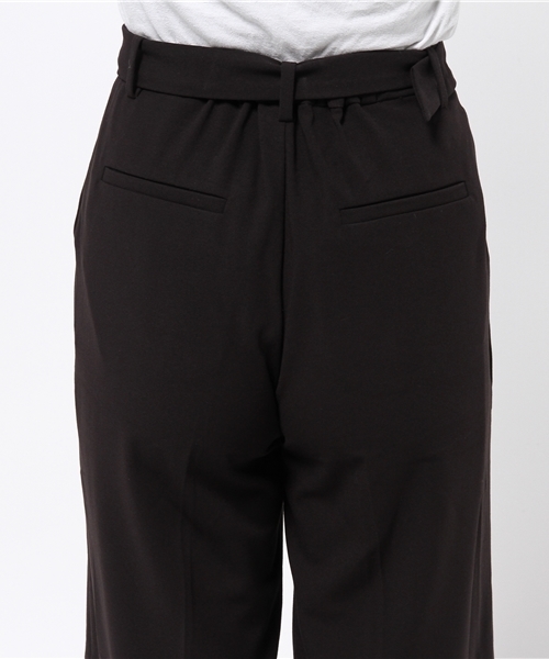 laboratory work(ラボラトリーワーク)の「ジョーゼットワイドパンツ(その他パンツ・レディース・レッド/ブラック/ダークベージュ・MEDIUM)」の9枚目の写真