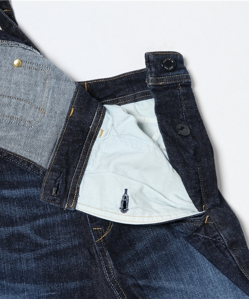 cepo（セポ）の「ワークオーバーオール（デニムパンツ・レディース・ダークインディゴブルー/インディゴブルー・MEDIUM/SMALL/LARGE）」の9枚目の写真