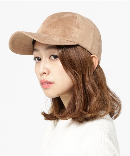 RODE SKO(ロデスコ)の「RODE SKO フェイクスエードキャップ(キャップ・レディース・レッド/ベージュ/ブラック/オレンジ・FREE)」の11枚目の写真