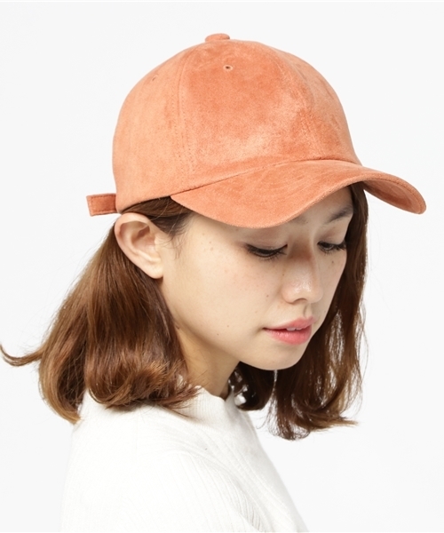 RODE SKO(ロデスコ)の「RODE SKO フェイクスエードキャップ(キャップ・レディース・レッド/ベージュ/ブラック/オレンジ・FREE)」の13枚目の写真