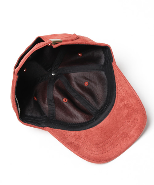 RODE SKO(ロデスコ)の「RODE SKO フェイクスエードキャップ(キャップ・レディース・レッド/ベージュ/ブラック/オレンジ・FREE)」の9枚目の写真