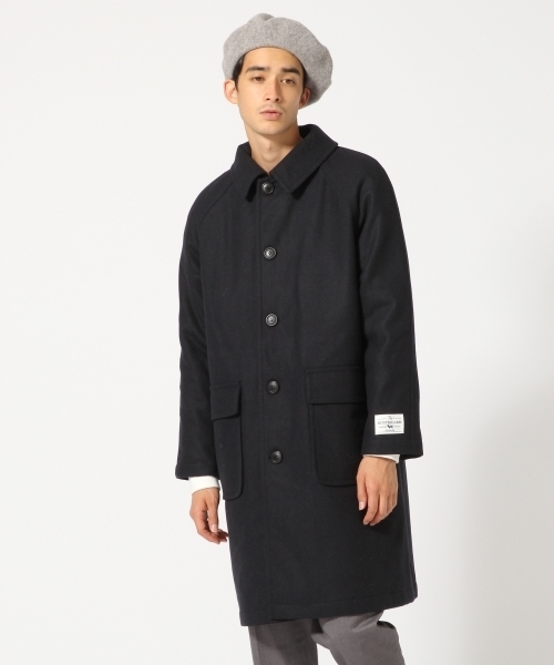 RAGEBLUE（レイジブルー）の「＜メリノウール使用＞ステンカラーコート/721399（ステンカラーコート・メンズ・ネイビー/グレー/キャメル・MEDIUM/LARGE/SMALL）」の4枚目の写真