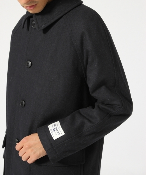 RAGEBLUE（レイジブルー）の「＜メリノウール使用＞ステンカラーコート/721399（ステンカラーコート・メンズ・ネイビー/グレー/キャメル・MEDIUM/LARGE/SMALL）」の10枚目の写真