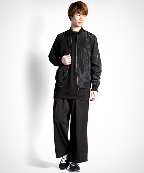 MONO-MART（モノマート）の「MA-1/フライトジャケット（MA-1・メンズ・カーキ/ブラック・L/M/XL）」の18枚目の写真