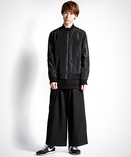 MONO-MART（モノマート）の「MA-1/フライトジャケット（MA-1・メンズ・カーキ/ブラック・L/M/XL）」の15枚目の写真