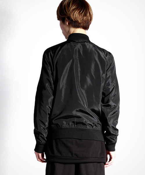 MONO-MART（モノマート）の「MA-1/フライトジャケット（MA-1・メンズ・カーキ/ブラック・L/M/XL）」の6枚目の写真