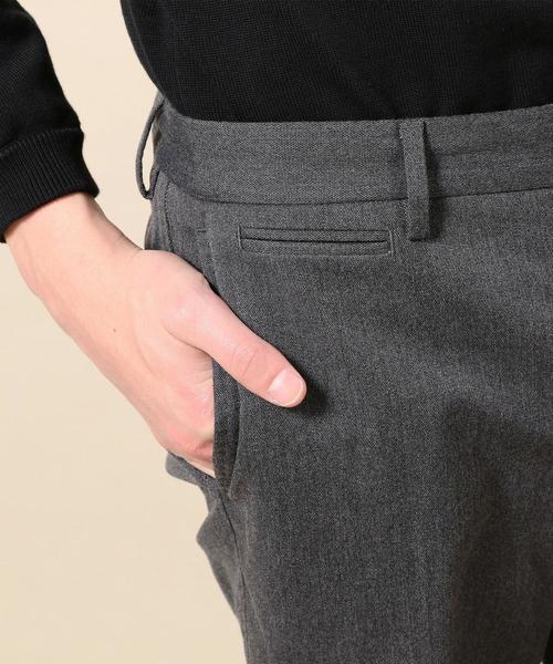 BEAUTY&YOUTH UNITED ARROWS（ビューティーアンドユースユナイテッドアローズ）の「BY AMF ノープリーツ アンクルパンツ ◆（スラックス・メンズ・ネイビー/ホワイト/ダークグレー/ベージュ・LARGE/MEDIUM/SMALL/X-LARGE）」の8枚目の写真