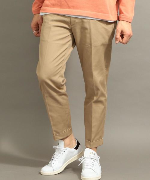 BEAUTY&YOUTH UNITED ARROWS（ビューティーアンドユースユナイテッドアローズ）の「BY AMF ノープリーツ アンクルパンツ ◆（スラックス・メンズ・ネイビー/ホワイト/ダークグレー/ベージュ・LARGE/MEDIUM/SMALL/X-LARGE）」の12枚目の写真