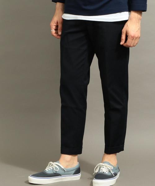 BEAUTY&YOUTH UNITED ARROWS（ビューティーアンドユースユナイテッドアローズ）の「BY AMF ノープリーツ アンクルパンツ ◆（スラックス・メンズ・ネイビー/ホワイト/ダークグレー/ベージュ・LARGE/MEDIUM/SMALL/X-LARGE）」の21枚目の写真